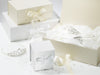 Luxury White and Ivory Keepsake Gift Boxes for Wedding and Bridal Gifts