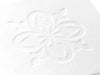 White Gift Box with Custom Debossed Logo to Lid