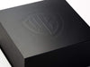 Black XL Deep Gift Box with Custom  Debossed logo to lid