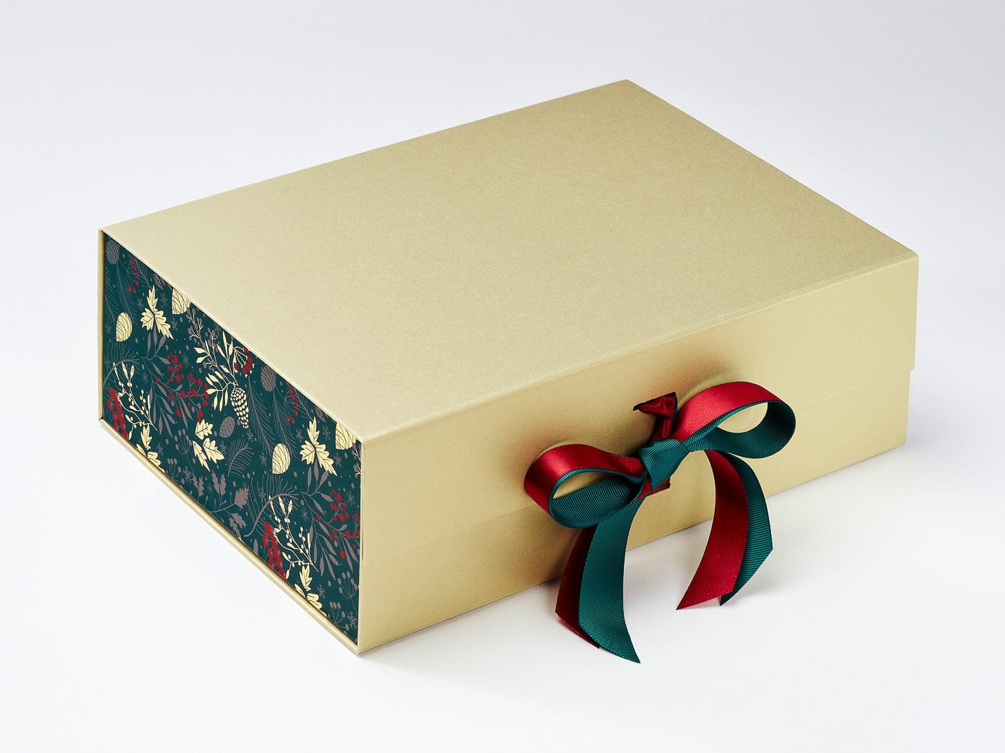 Luxury Metallic Gift Boxes and Accessories for Christmas Packaging