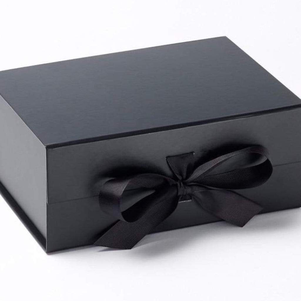 Folding Gift Boxes with Fixed Ribbon