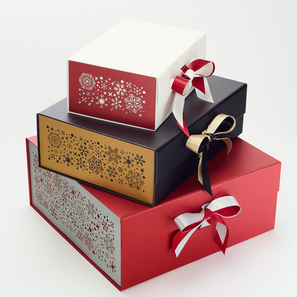 Festive Holiday Gift Box Accessories