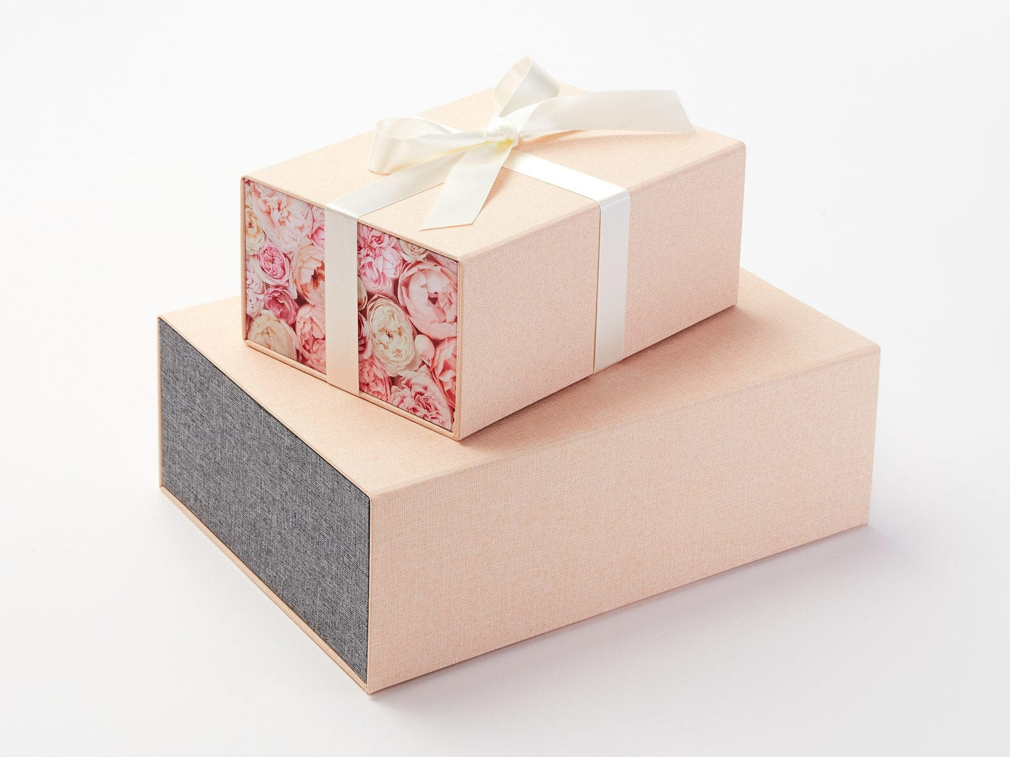 Hessian Linen Folding Gift Boxes