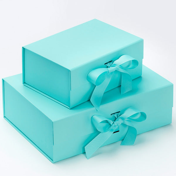 Iconic Robin Egg Blue Gift Boxes A4 & A5 | Luxury Packaging USA