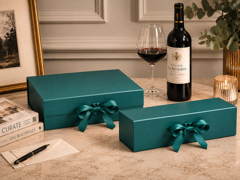 Forest Green Gift Boxes: Rich, Refined and Enduring