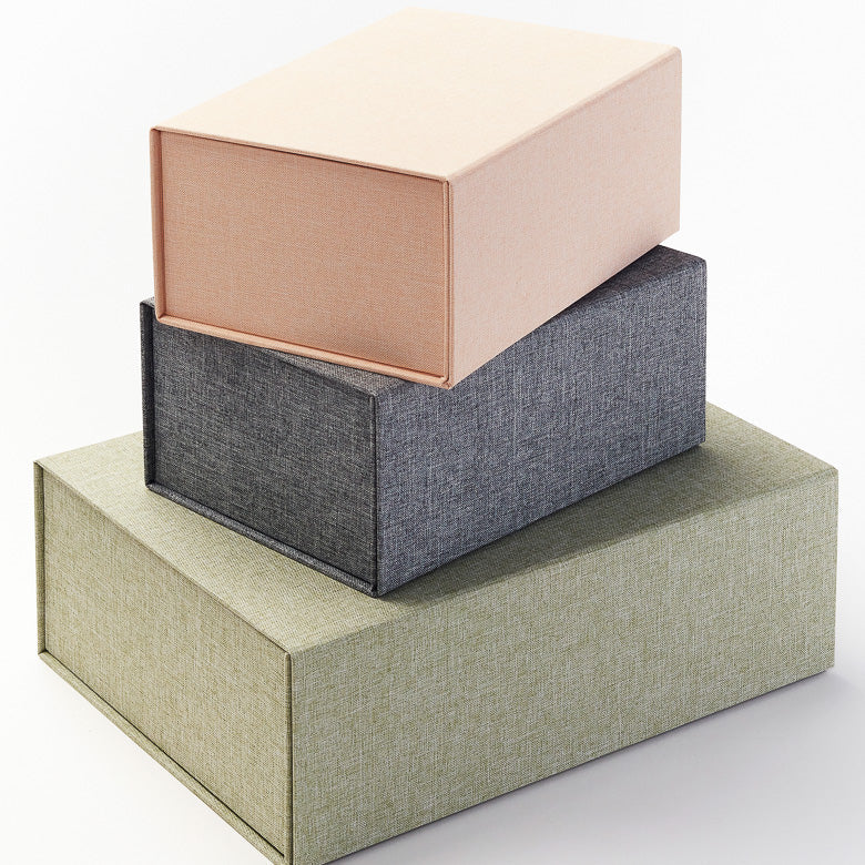 Luxurious Fresh Linen Folding Gift Boxes