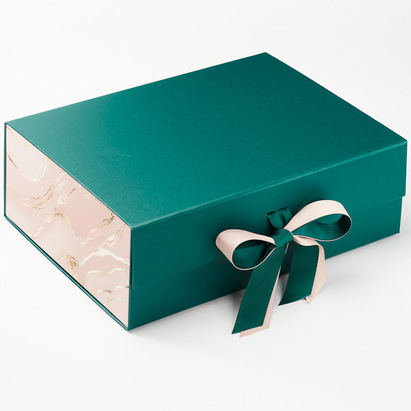 A4 Deep Luxury Folding Gift Boxes | Changeable Ribbon