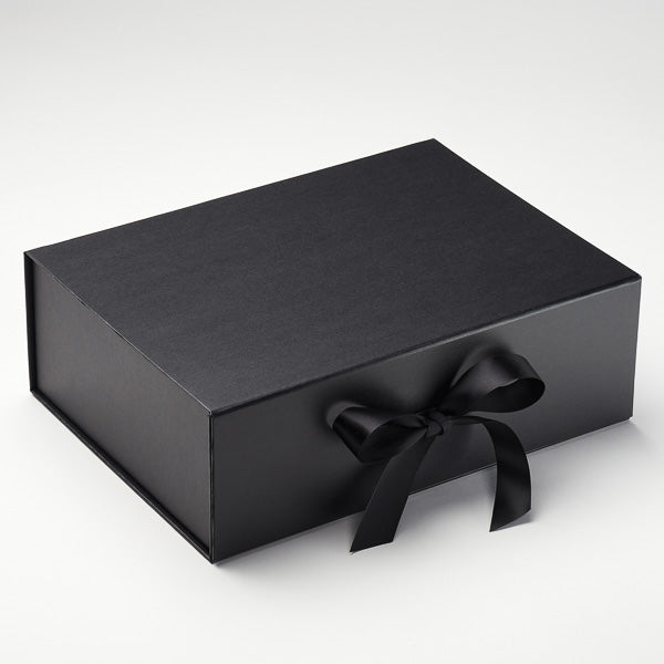 A4 Deep Luxury Folding Gift Boxes | Fixed Ribbon