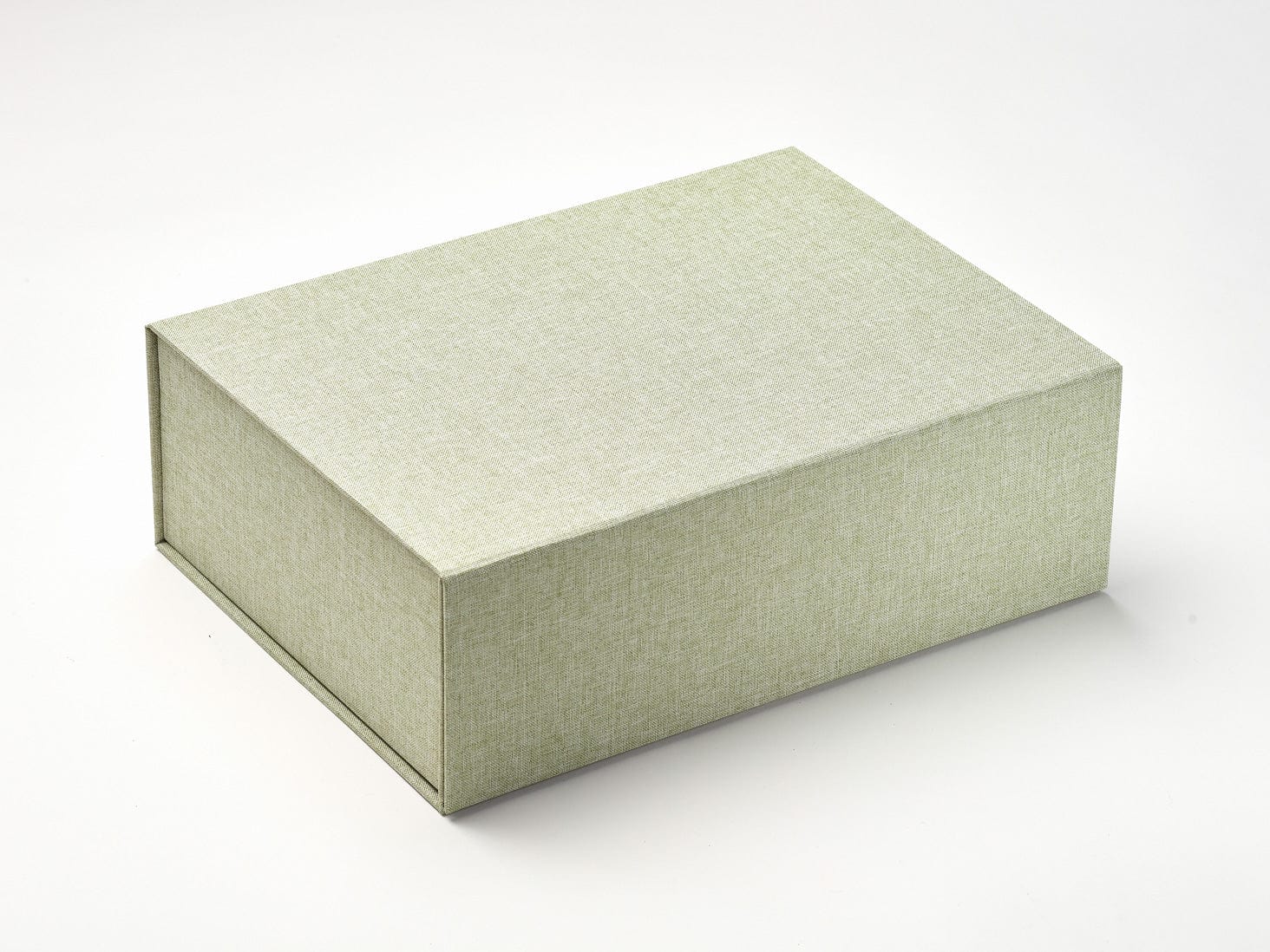 Linen Covered A4 Deep Luxury Folding Gift Boxes