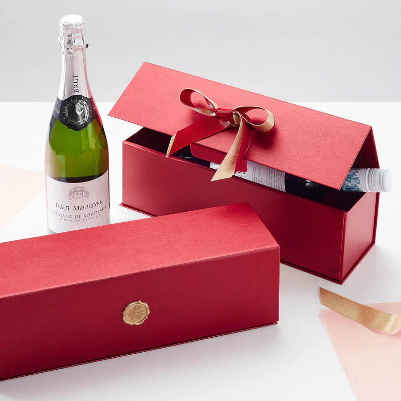 Single Bottle Gift Boxes – Wine & Champagne Packaging USA - FoldaBox USA
