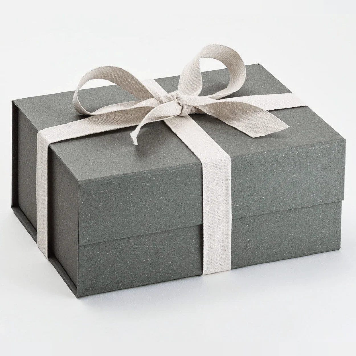 Naked Gray Luxury Folding Gift Box Samples - FoldaBox USA