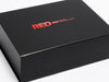 Black A5 Deep No Magnets Gift Boxes with changeable ribbon