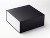 White Matt FAB Sides® Featured on Black XL Deep No Ribbon Gift Box