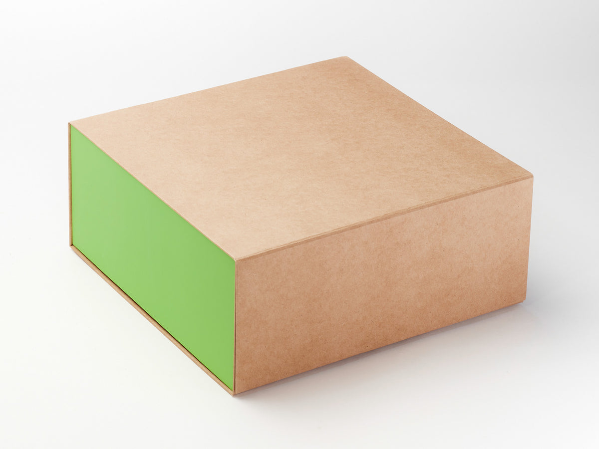 Classic Green FAB Sides® Featured on Natural Kraft XL Deep Gift Box