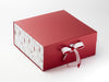 Sample Xmas Tree Modern FAB Sides® Featured on Red Gift Box