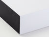 Black Matt FAB Sides® on White A4 Deep Gift Box Close Up