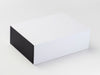 Black Matt FAB Sides® Featured on White A4 Deep No Ribbon Gift Box