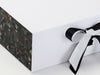 Sample Xmas Mistletoe FAB Sides® Featured on White Gift Box