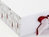 Xmas Tree Modern FAB Sides® Featured on White A4 Deep Gift Box Close Up