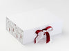 Sample Xmas Tree Modern FAB Sides® Featured on White A4 Deep Gift Box