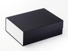 Sample White Matt FAB Sides® Featured on Black A4 Deep Gift Box