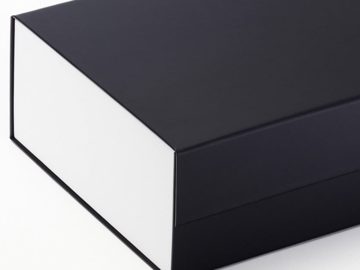 White Matt FAB Sides® Featured on Black Gift Box