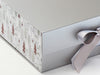 Xmas Tree Modern FAB Sides® Featured on Silver Gift Box