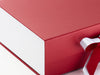 White Gloss FAB Sides® Featured on Red Gift Box