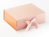 Rose Copper FAB Sides® Featured on Rose Gold Gift Box with Ivory Double Ribbon
