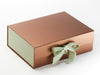 Sample Sage Green FAB Sides® Featured on Copper A4 Deep Gift Box