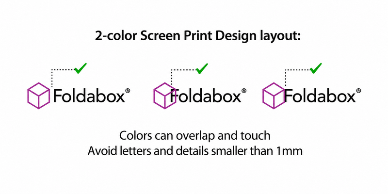 2 Color Screen Printing do's and don'ts