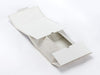 Natural Linen A5 Deep Gift Box Partially Assembled