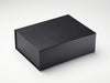Black A4 No Magnets and No Ribbon Gift Box