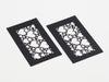 Black Hearts FAB Sides® Decorative Side Panels For A5 Deep Gift Boxes