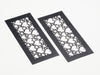Black Hearts FAB Sides® Decorative Side Panels for A4 Deep Gift Boxes