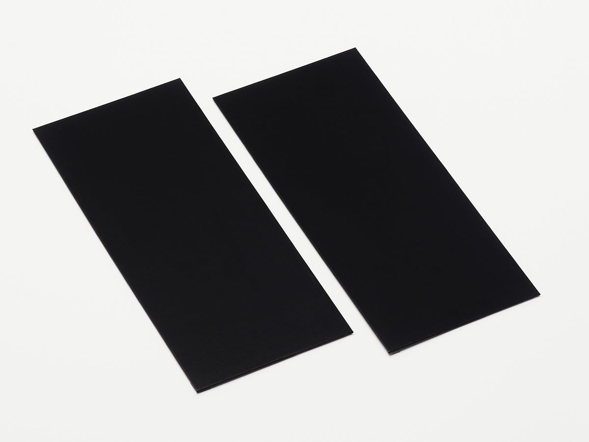 Black Matt FAB Sides® Decorative Side Panels for A4 Deep Gift Boxes