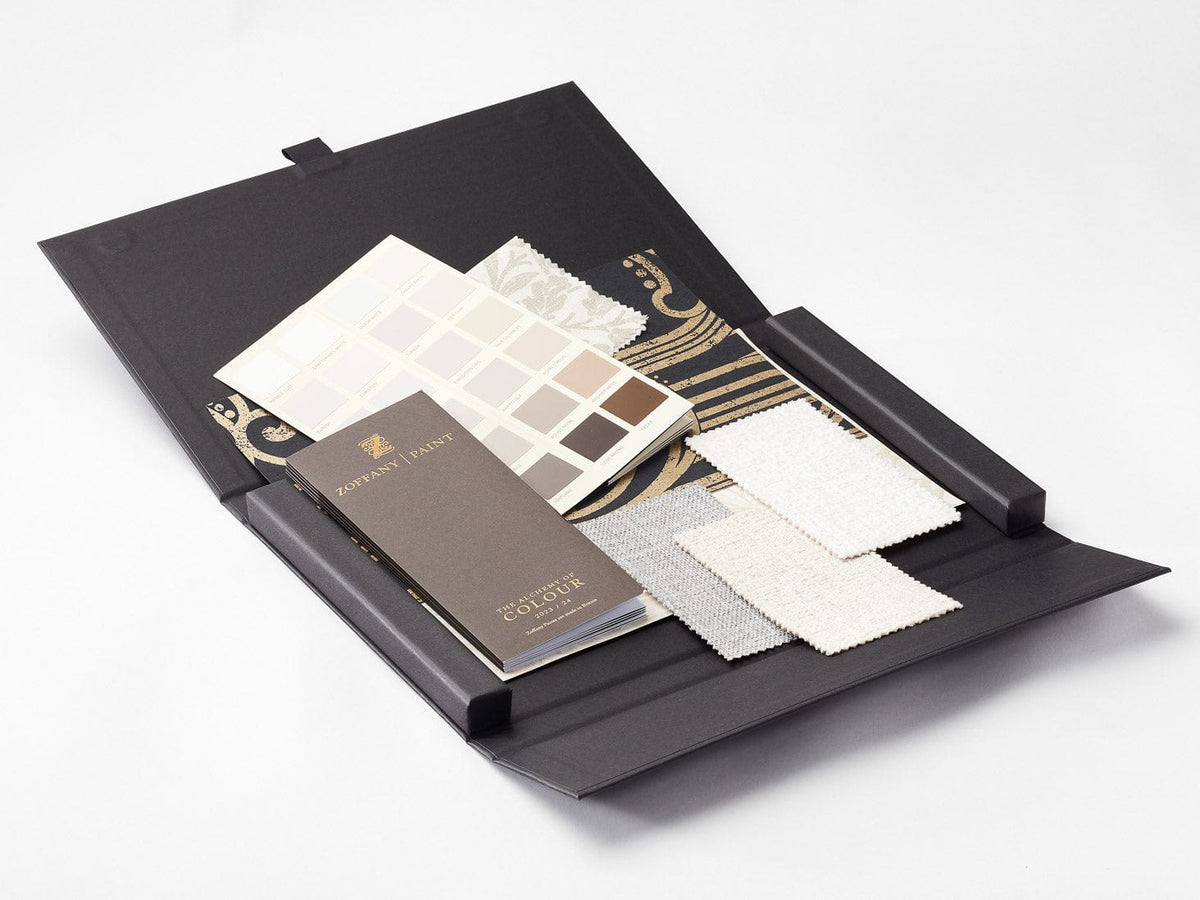 Black DocuBox Ideal for Interior Design Swatches