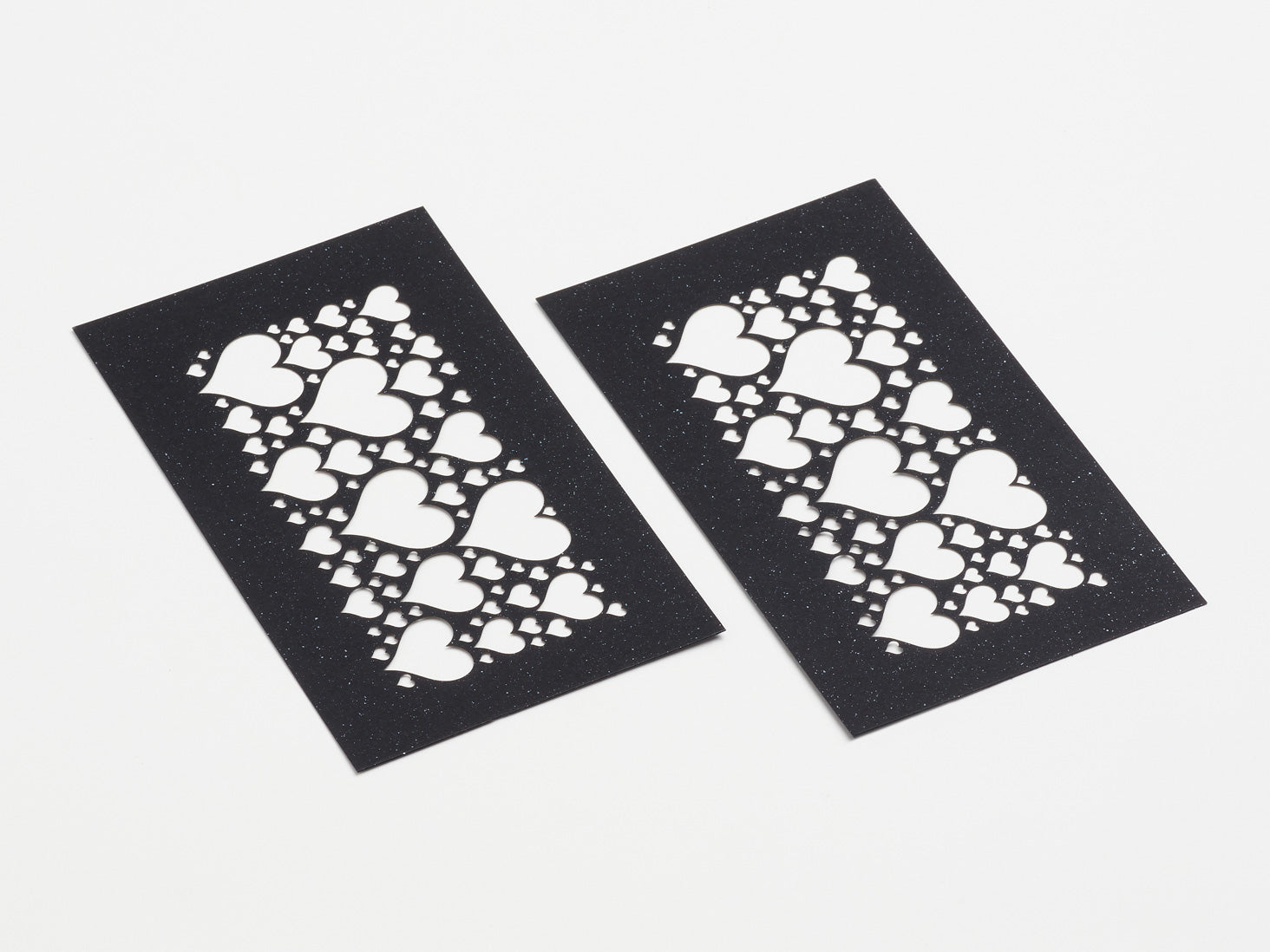 Black Hearts FAB Sides® Decorative Side Panels - A5 Deep