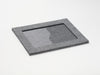 Gray Linen Photo Frames for Luxury Personalized Gift Boxes