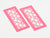 Hot Pink Hearts FAB Sides® Decorative Side Panels - A4 Deep