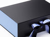 Lavender Blue FAB Sides® Featured on Black Gift Box with Lavender Satin Ribbon