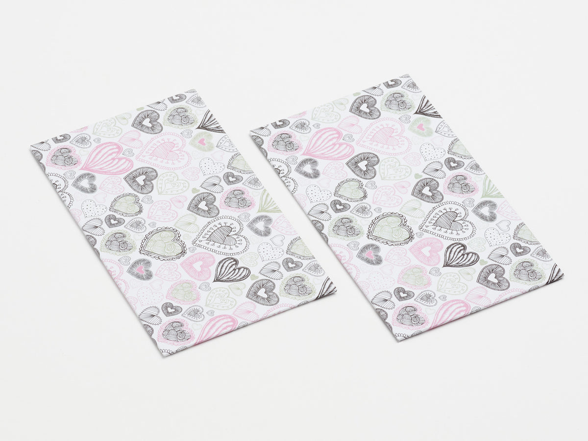 Love Doodle FAB Sides® Decorative Side Panels for A5 Deep Gift Boxes