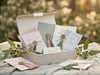 A5 Shallow Linen Gift Box For Wedding Stationery