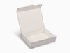 Sample Natural Linen A4 Shallow Gift Box No Magnets