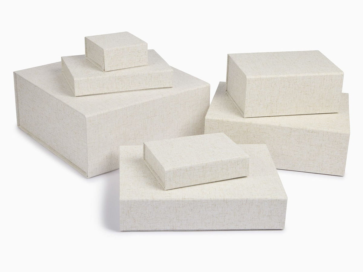Natural Linen Gift Box Collection