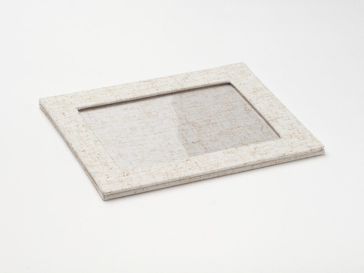 Natural Linen Photo Frame