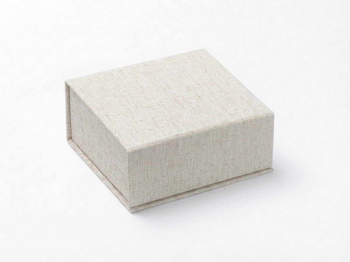 Sample Small Natural Linen Gift Box