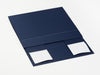 Sample Navy Blue A5 Deep Gift Box No Ribbon Supplied Flat