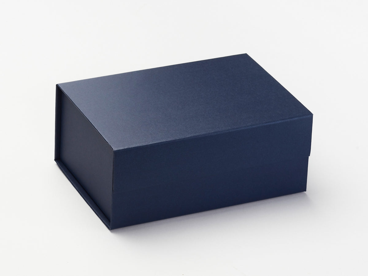 Navy Blue A5 Deep Gift Box No Ribbon