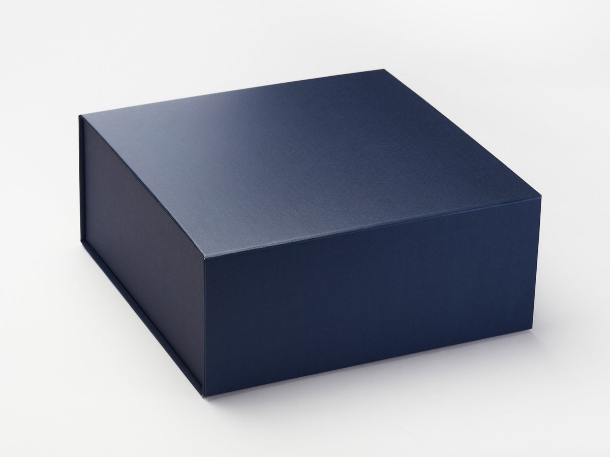 Navy Blue XL Deep No Ribbon Gift Box
